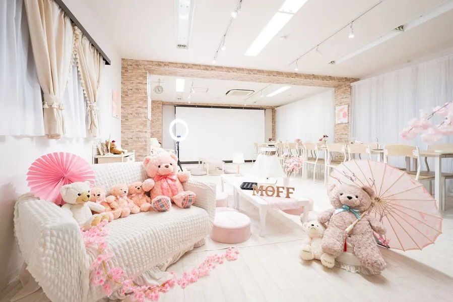 Moff Room 池袋店の可愛い内装